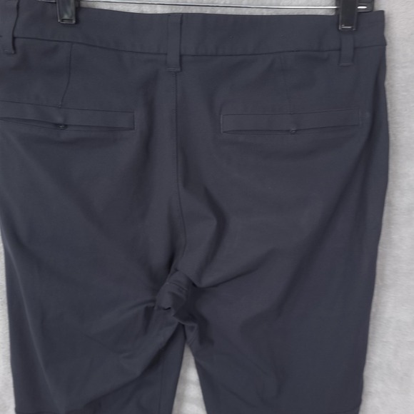 Lululemon Pants 32 Slim Tapered Stretch Chino Zip Pocket Work Golf - Picture 11 of 12
